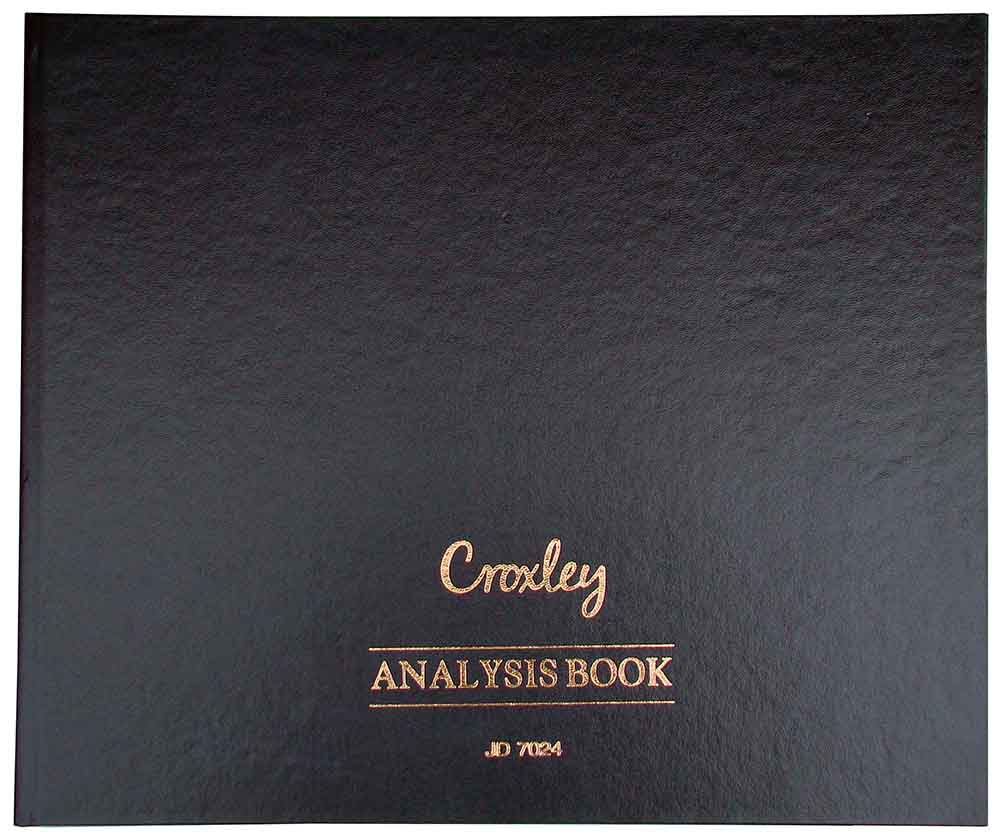 CROXLEY ANALYSIS BOOKS SERIES 7 24 CASH COLUMNS 2 PG